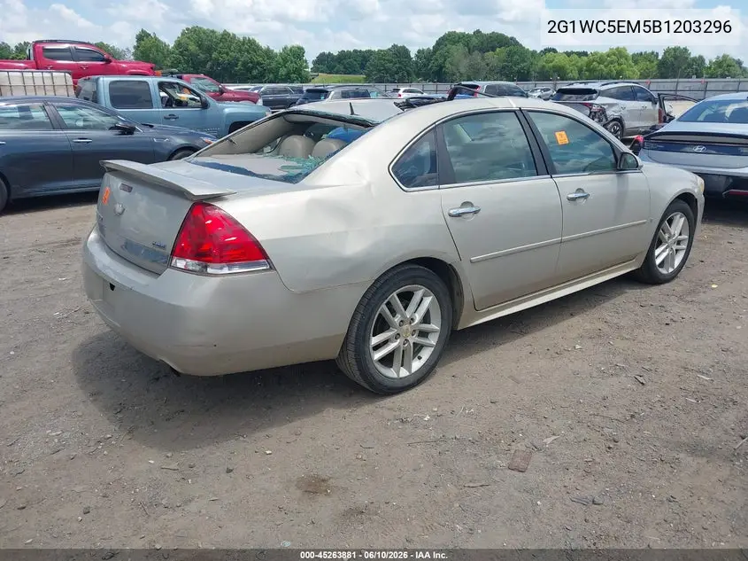 2011 Chevrolet Impala Ltz VIN: 2G1WC5EM5B1203296 Lot: 45263881