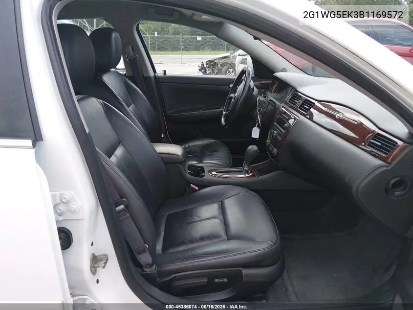 2011 Chevrolet Impala Lt VIN: 2G1WG5EK3B1169572 Lot: 45386074