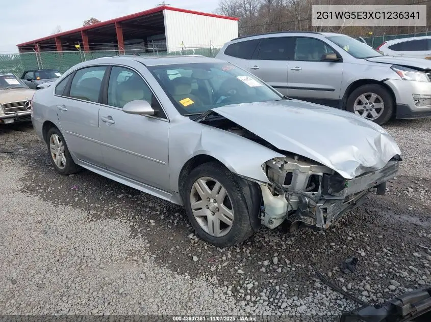 2G1WG5E3XC1236341 2012 Chevrolet Impala Lt