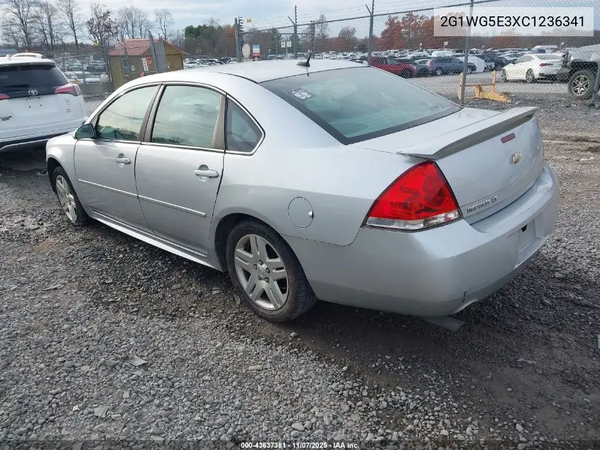 2G1WG5E3XC1236341 2012 Chevrolet Impala Lt