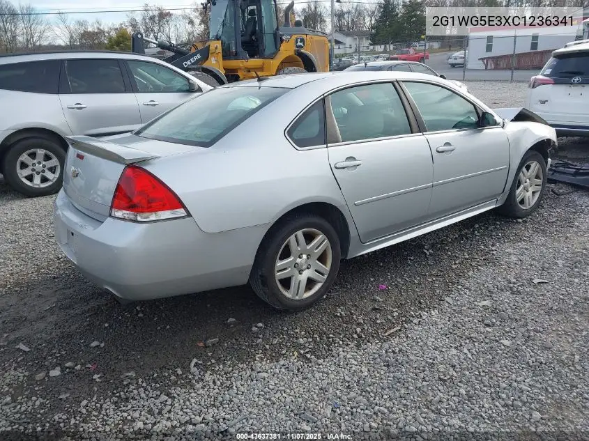 2G1WG5E3XC1236341 2012 Chevrolet Impala Lt