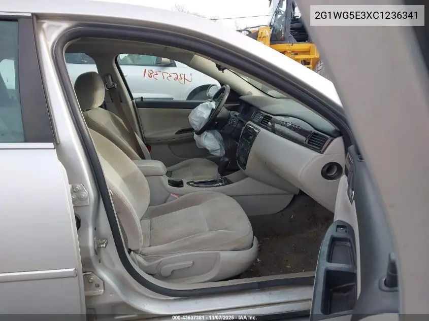 2G1WG5E3XC1236341 2012 Chevrolet Impala Lt