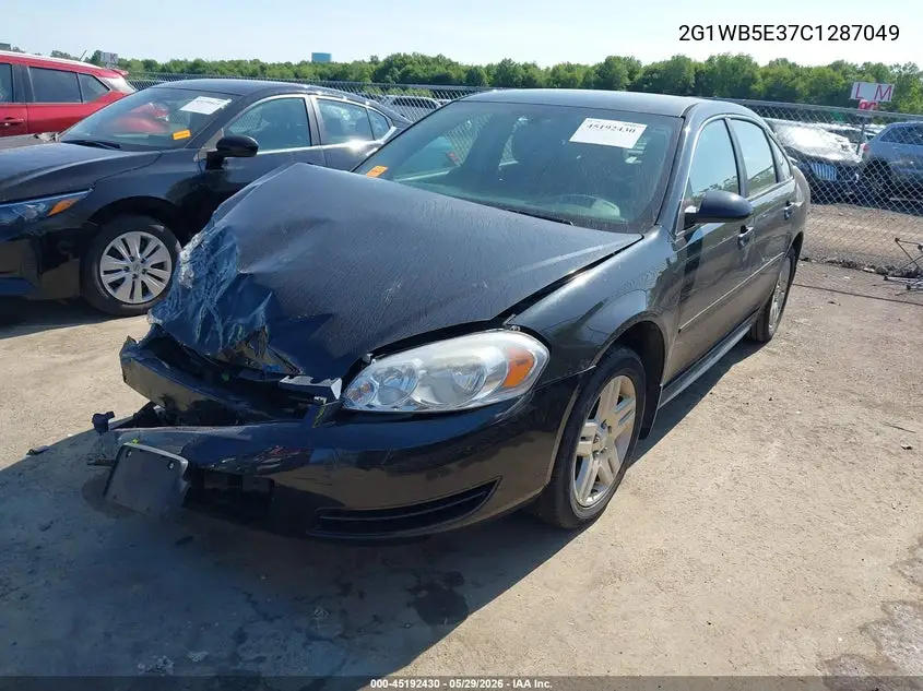 2012 Chevrolet Impala Lt VIN: 2G1WB5E37C1287049 Lot: 45192430