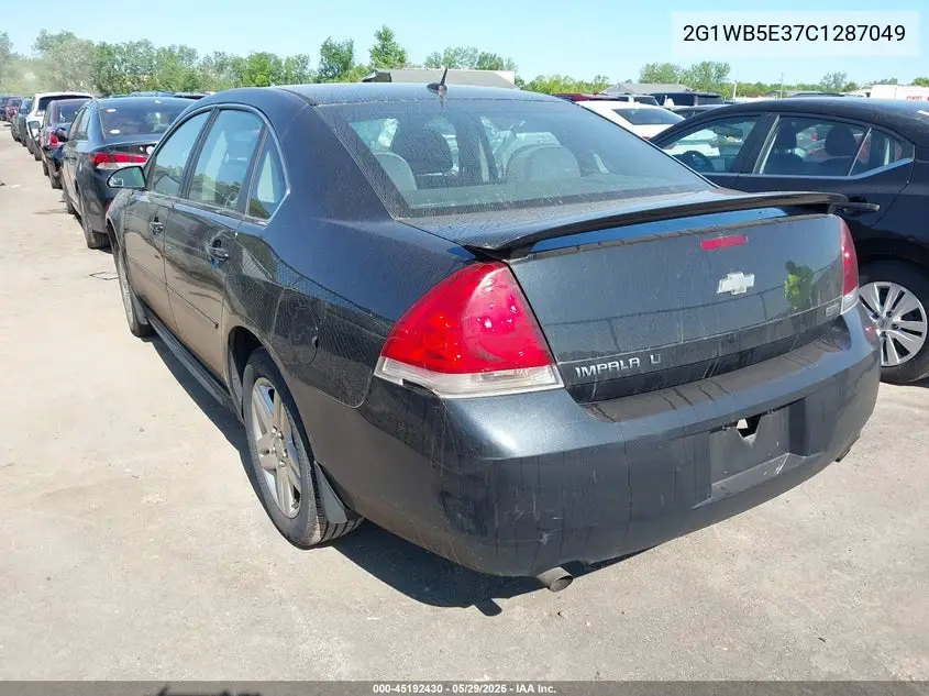 2012 Chevrolet Impala Lt VIN: 2G1WB5E37C1287049 Lot: 45192430