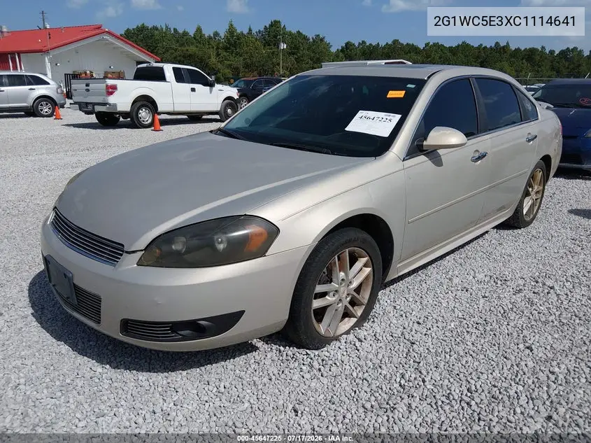 2012 Chevrolet Impala Ltz VIN: 2G1WC5E3XC1114641 Lot: 45647225