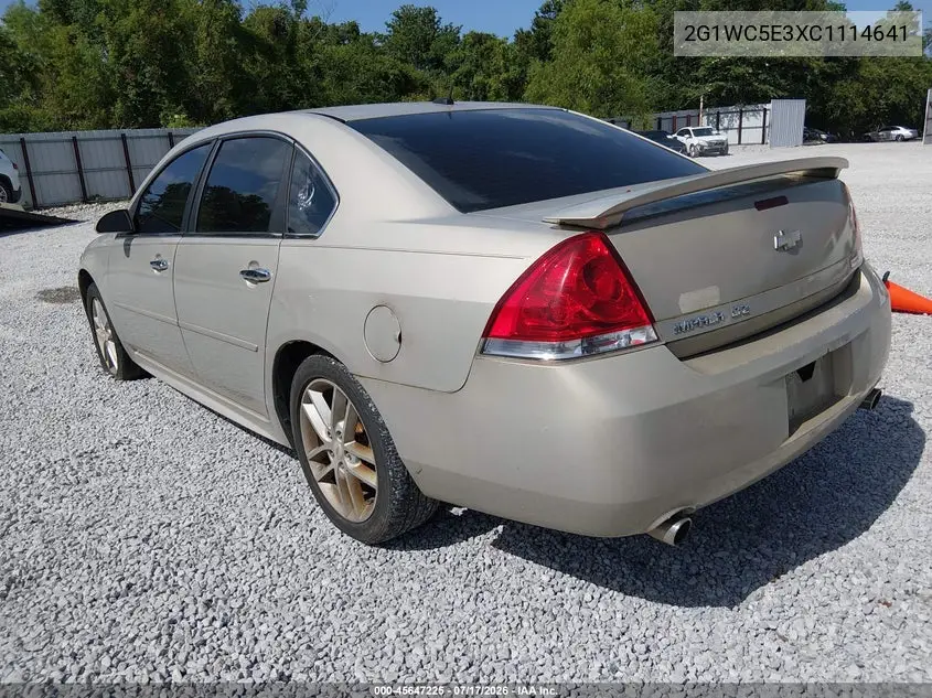 2012 Chevrolet Impala Ltz VIN: 2G1WC5E3XC1114641 Lot: 45647225
