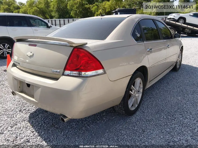 2012 Chevrolet Impala Ltz VIN: 2G1WC5E3XC1114641 Lot: 45647225
