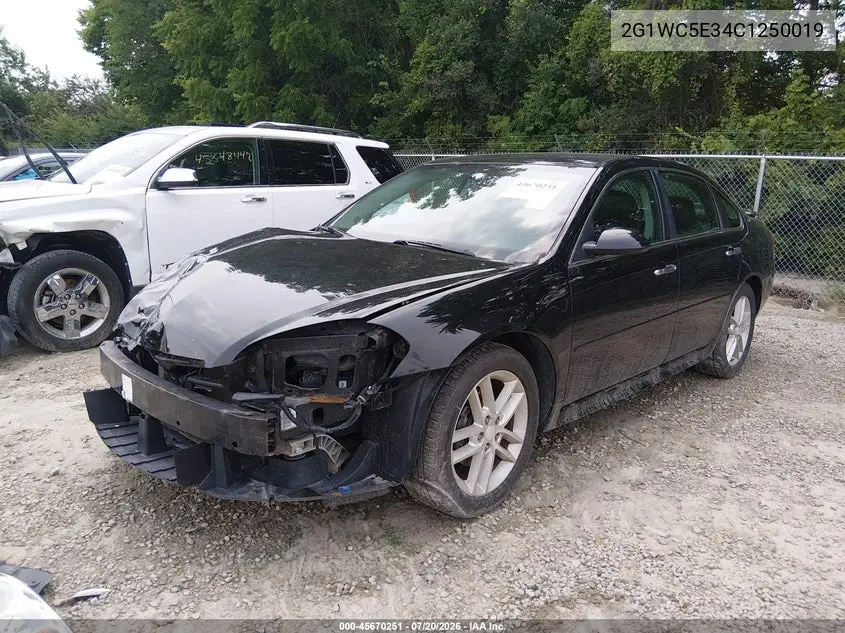 2012 Chevrolet Impala Ltz VIN: 2G1WC5E34C1250019 Lot: 45670251