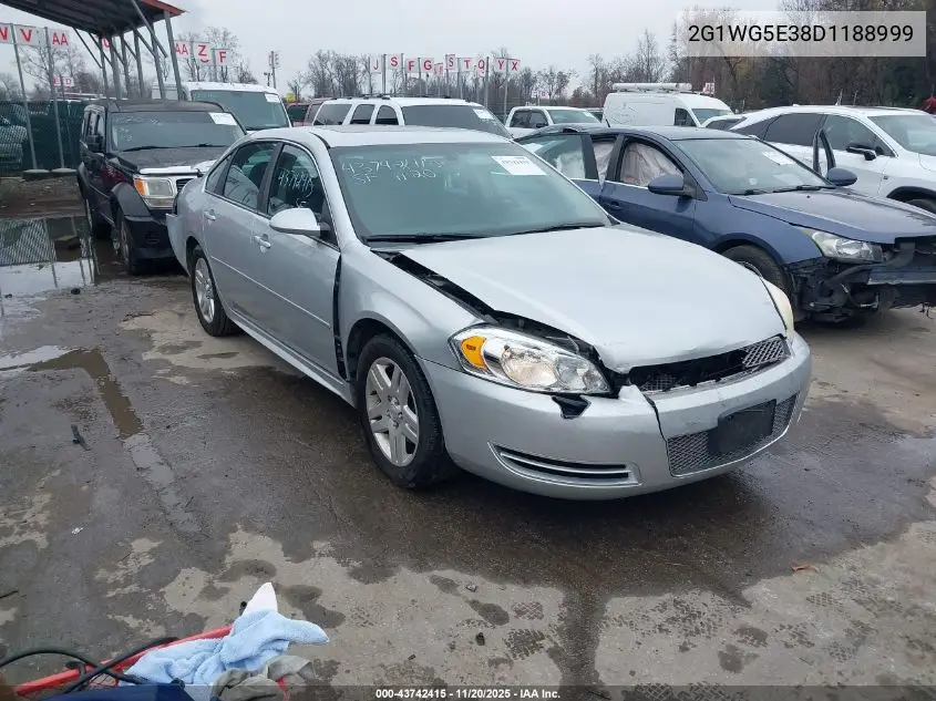 2G1WG5E38D1188999 2013 Chevrolet Impala Lt