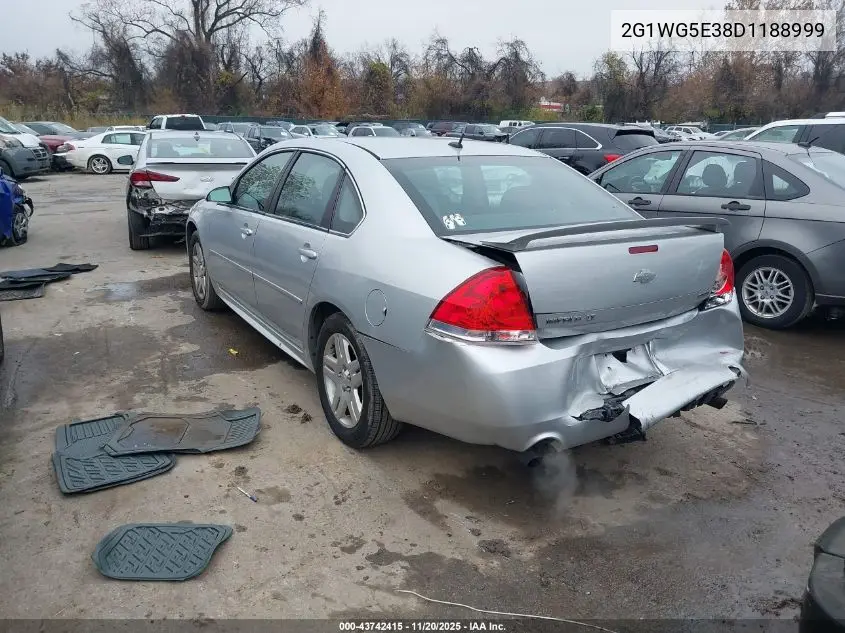 2G1WG5E38D1188999 2013 Chevrolet Impala Lt