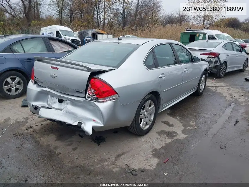 2G1WG5E38D1188999 2013 Chevrolet Impala Lt