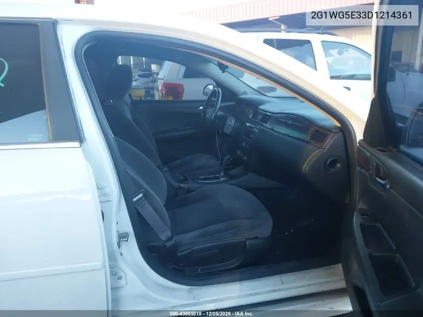 2G1WG5E33D1214361 2013 Chevrolet Impala Lt