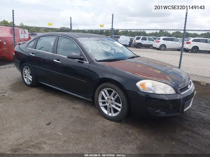 2013 Chevrolet Impala Ltz VIN: 2G1WC5E32D1149143 Lot: 45326676