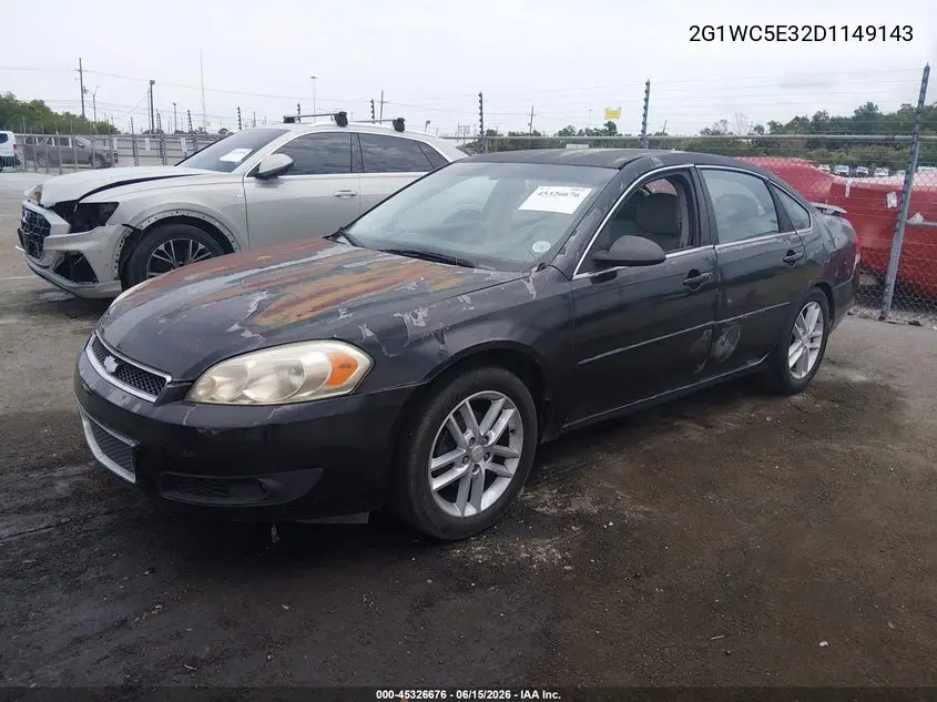 2013 Chevrolet Impala Ltz VIN: 2G1WC5E32D1149143 Lot: 45326676