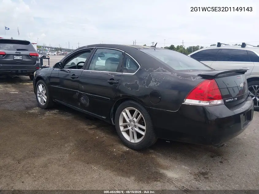2013 Chevrolet Impala Ltz VIN: 2G1WC5E32D1149143 Lot: 45326676