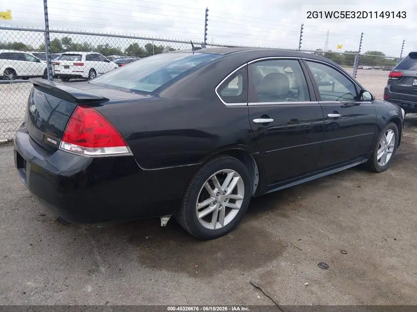 2013 Chevrolet Impala Ltz VIN: 2G1WC5E32D1149143 Lot: 45326676