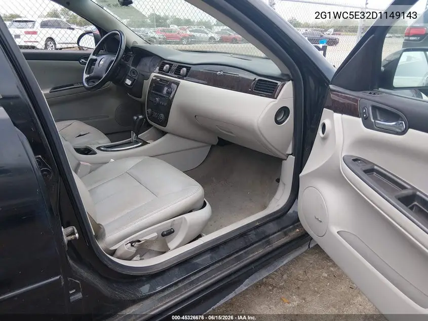 2013 Chevrolet Impala Ltz VIN: 2G1WC5E32D1149143 Lot: 45326676