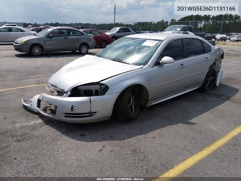 2013 Chevrolet Impala Lt VIN: 2G1WG5E36D1131166 Lot: 45569890