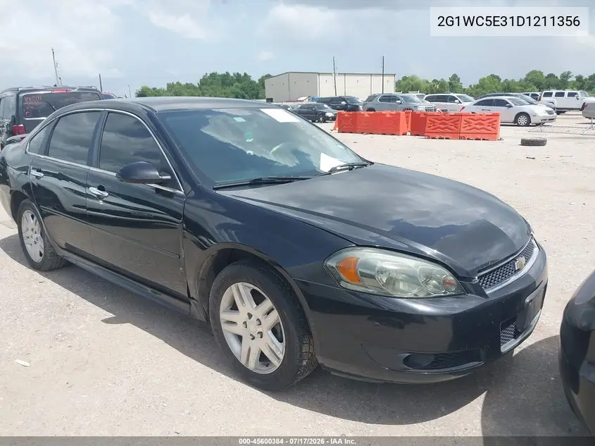 2013 Chevrolet Impala Ltz VIN: 2G1WC5E31D1211356 Lot: 45600384