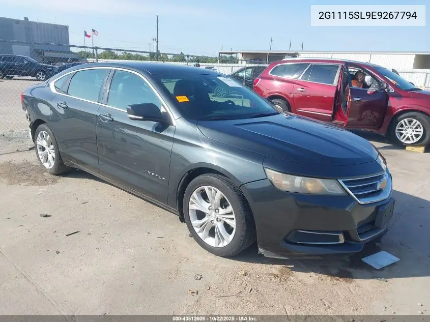 2G1115SL9E9267794 2014 Chevrolet Impala 1Lt