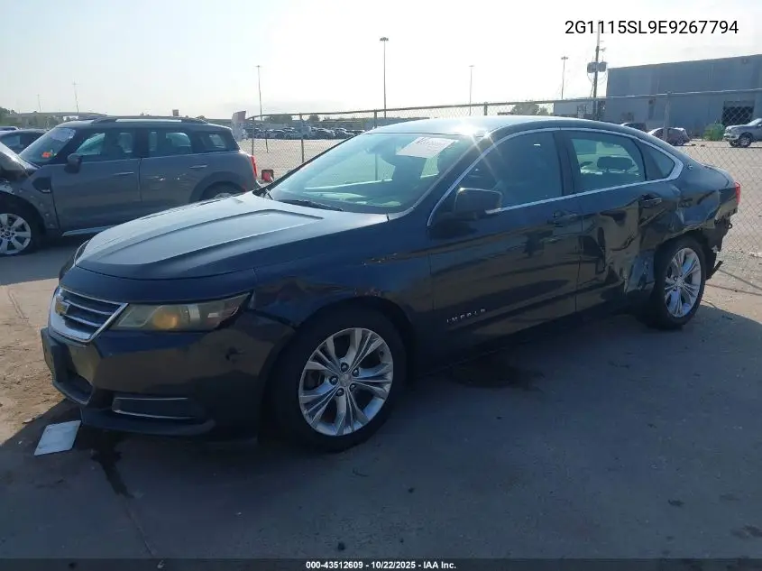 2G1115SL9E9267794 2014 Chevrolet Impala 1Lt