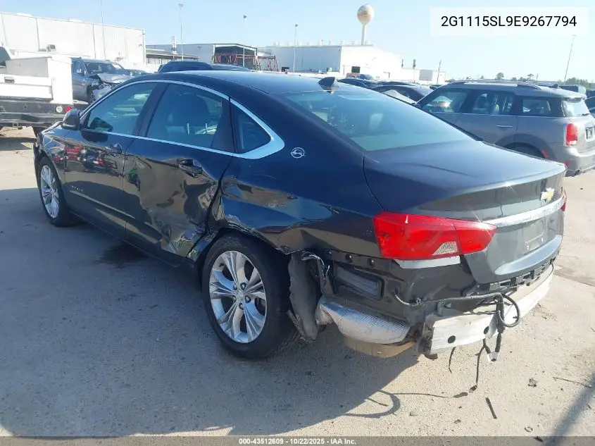 2G1115SL9E9267794 2014 Chevrolet Impala 1Lt