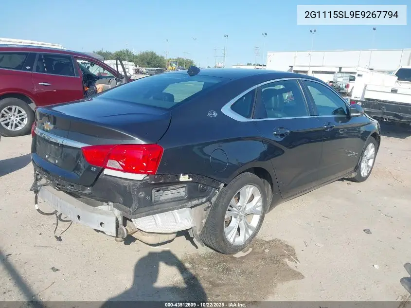 2G1115SL9E9267794 2014 Chevrolet Impala 1Lt