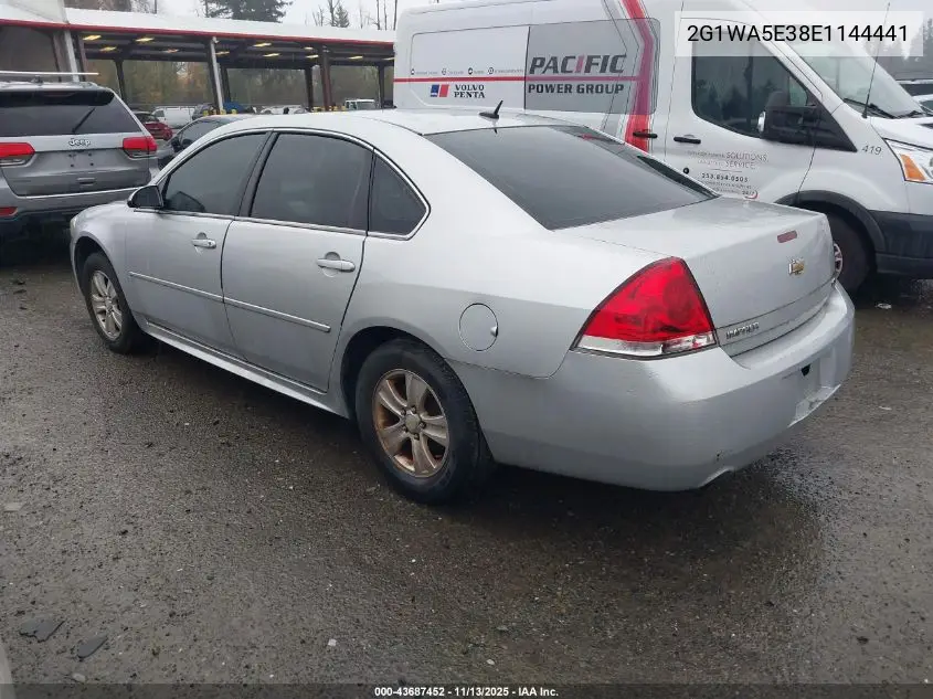 2G1WA5E38E1144441 2014 Chevrolet Impala Limited Ls