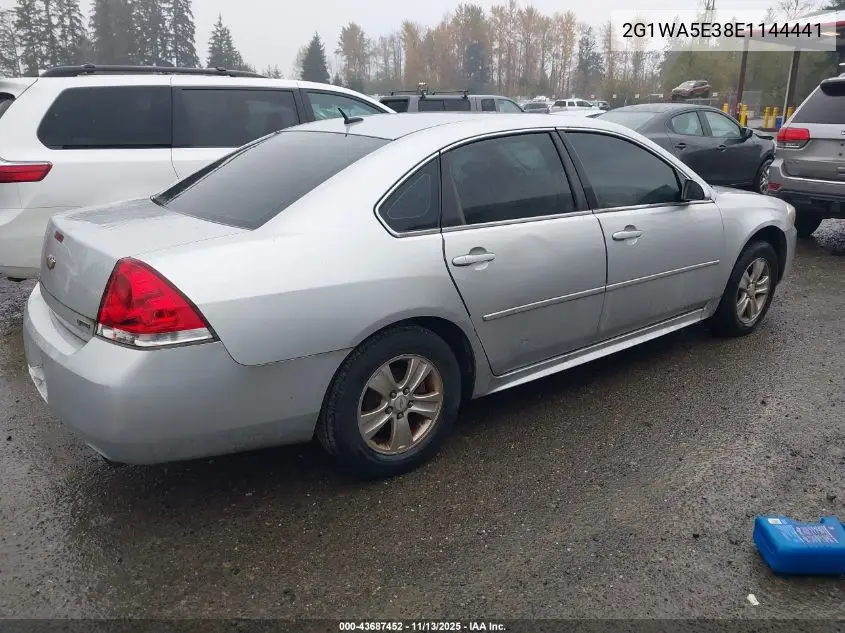 2G1WA5E38E1144441 2014 Chevrolet Impala Limited Ls