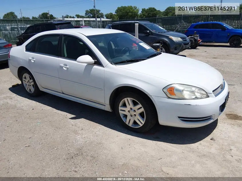 2014 Chevrolet Impala Limited Lt VIN: 2G1WB5E37E1145271 Lot: 45358816