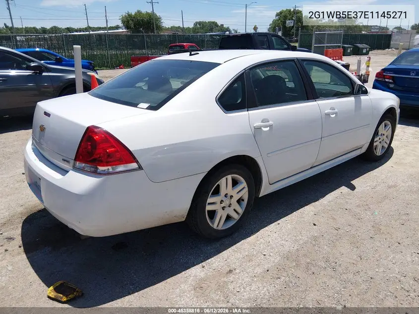 2014 Chevrolet Impala Limited Lt VIN: 2G1WB5E37E1145271 Lot: 45358816
