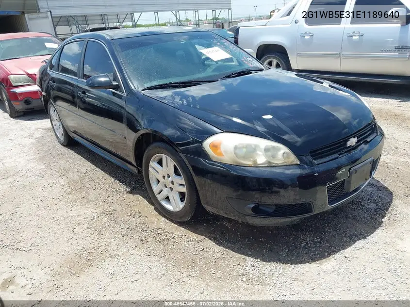 2014 Chevrolet Impala Limited Lt VIN: 2G1WB5E31E1189640 Lot: 45547455