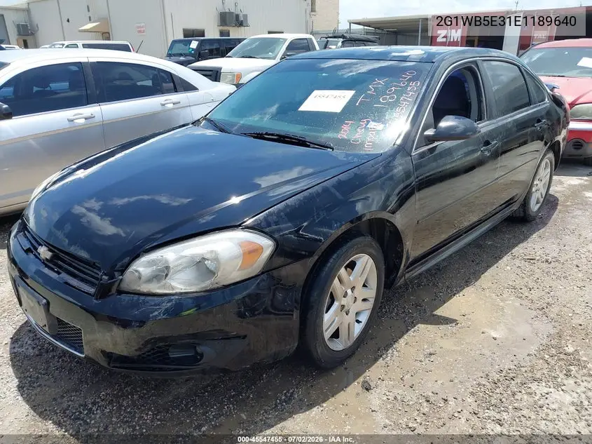 2014 Chevrolet Impala Limited Lt VIN: 2G1WB5E31E1189640 Lot: 45547455