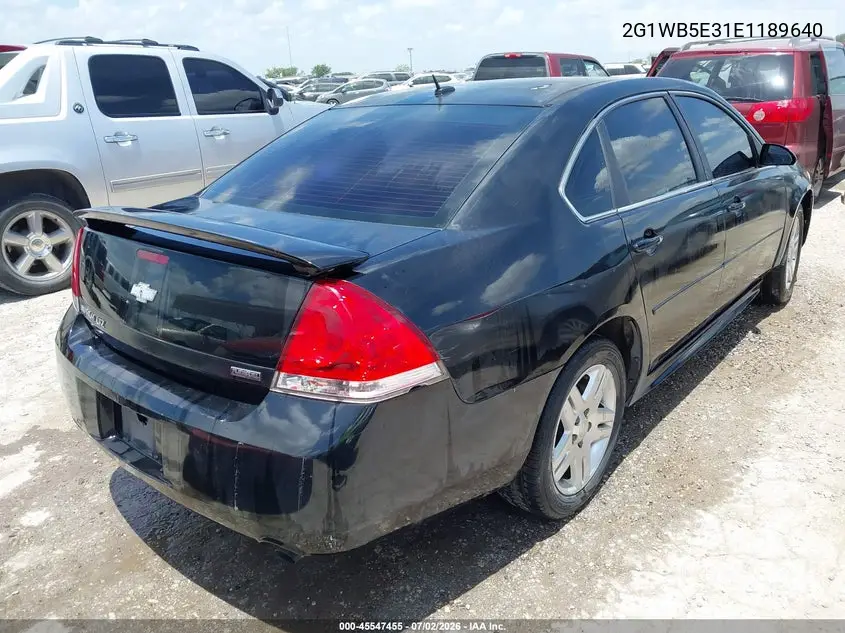 2014 Chevrolet Impala Limited Lt VIN: 2G1WB5E31E1189640 Lot: 45547455