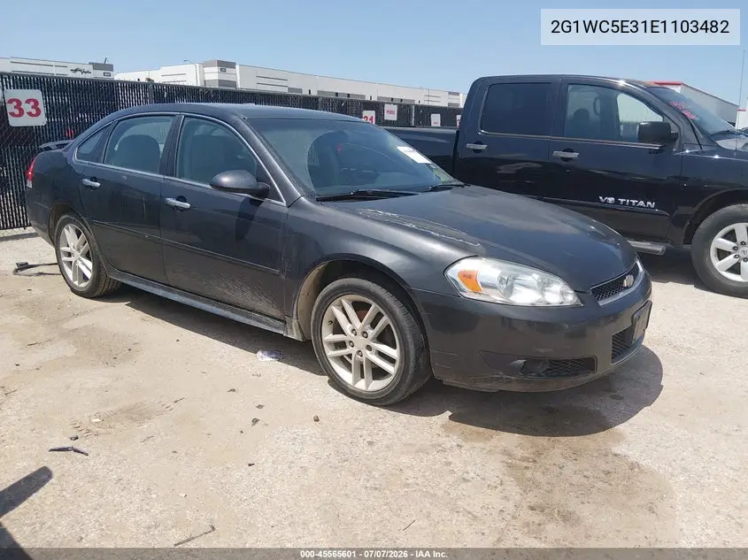2014 Chevrolet Impala Limited Ltz VIN: 2G1WC5E31E1103482 Lot: 45565601