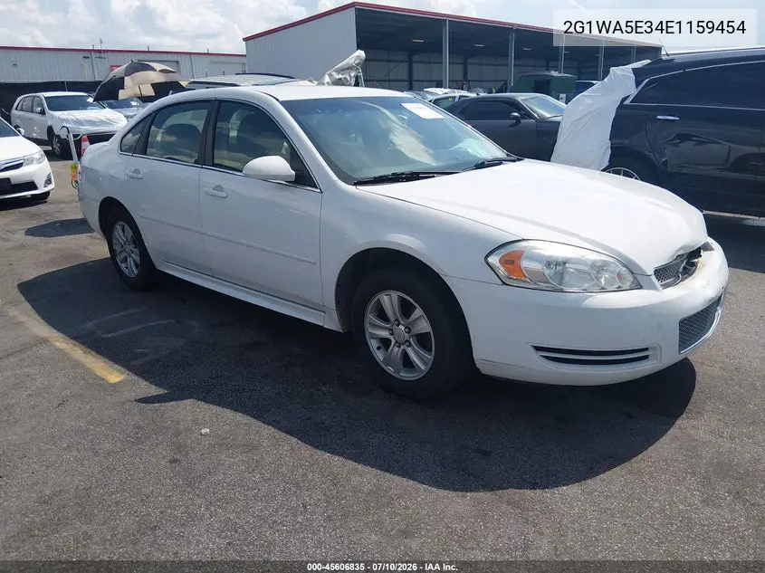 2014 Chevrolet Impala Limited Ls VIN: 2G1WA5E34E1159454 Lot: 45606835