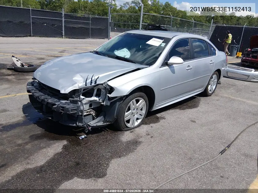 2014 Chevrolet Impala Limited Lt VIN: 2G1WB5E33E1152413 Lot: 45661834