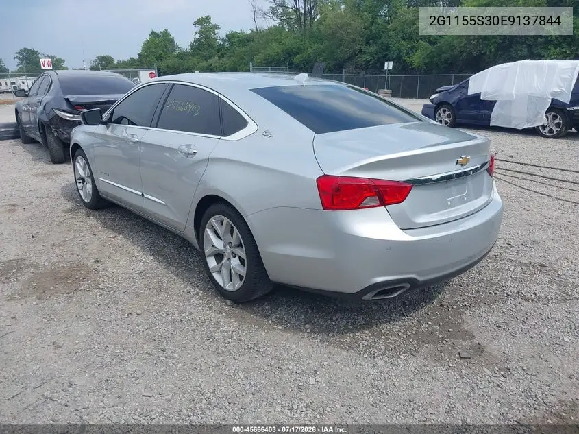 2014 Chevrolet Impala 2Lz VIN: 2G1155S30E9137844 Lot: 45666403