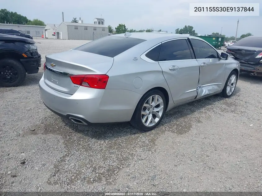2014 Chevrolet Impala 2Lz VIN: 2G1155S30E9137844 Lot: 45666403