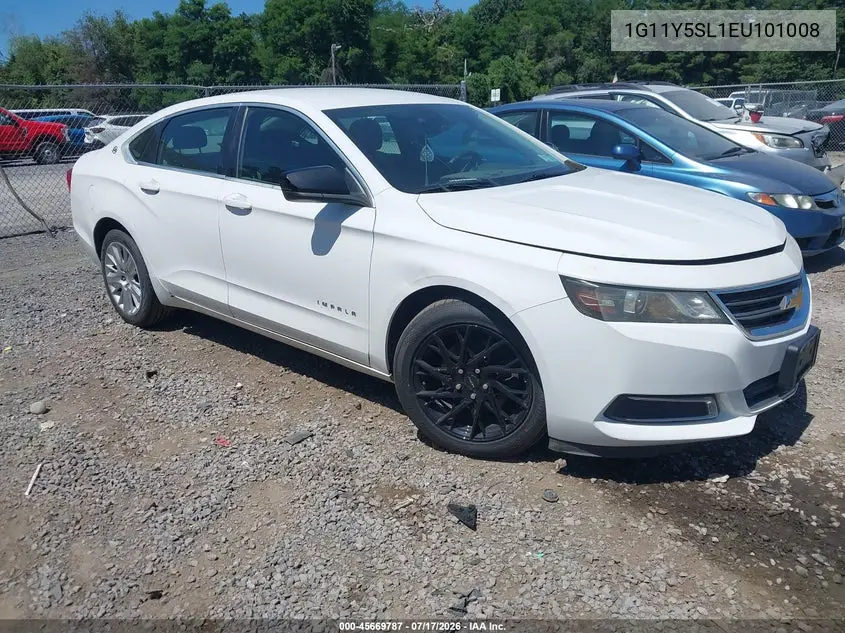 2014 Chevrolet Impala 1Ls VIN: 1G11Y5SL1EU101008 Lot: 45669787
