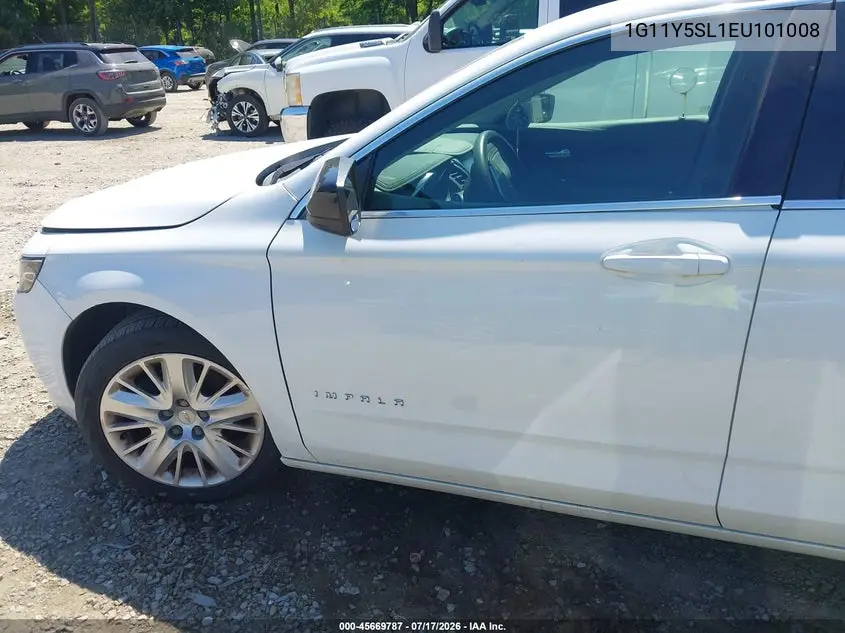 2014 Chevrolet Impala 1Ls VIN: 1G11Y5SL1EU101008 Lot: 45669787