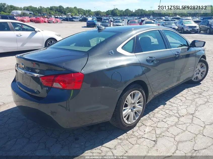 2015 Chevrolet Impala Ls VIN: 2G11Z5SL5F9287132 Lot: 45456615