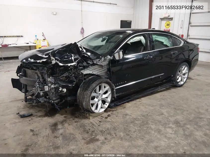 2015 Chevrolet Impala 2Lz VIN: 2G1165S33F9282682 Lot: 45615700