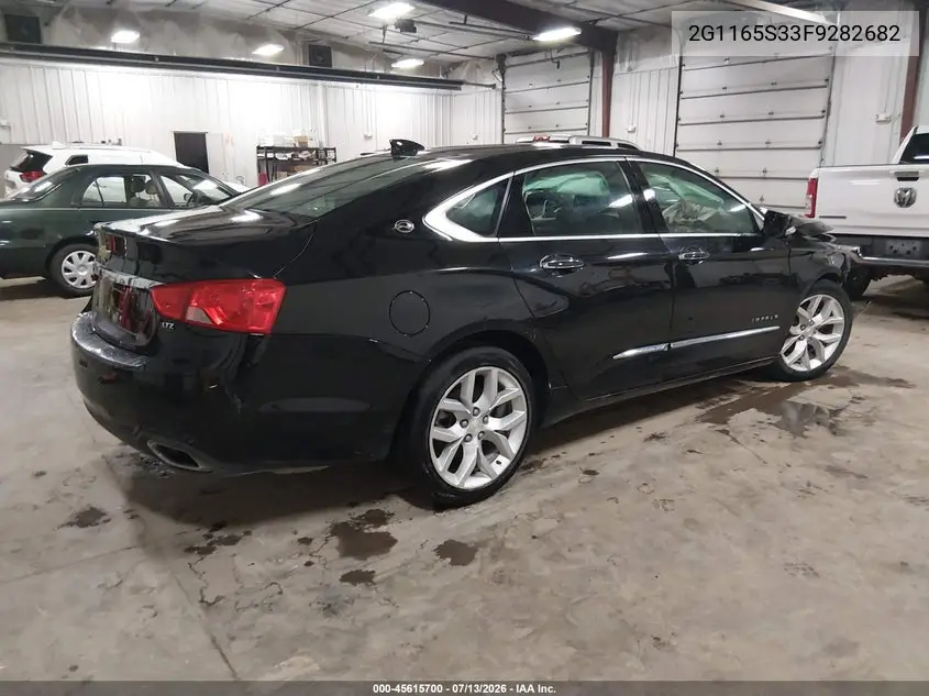 2015 Chevrolet Impala 2Lz VIN: 2G1165S33F9282682 Lot: 45615700