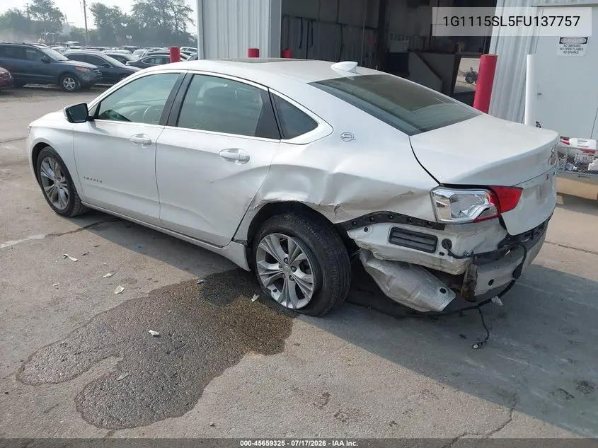 2015 Chevrolet Impala 1Lt VIN: 1G1115SL5FU137757 Lot: 45659325