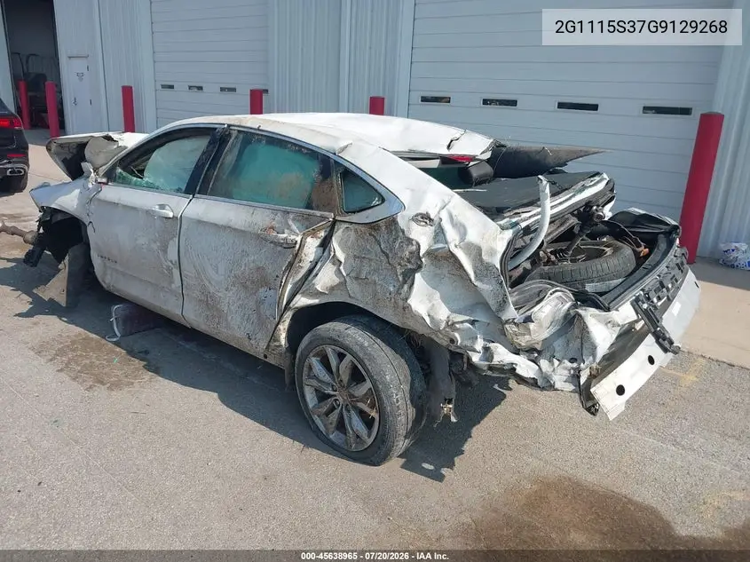 2016 Chevrolet Impala 2Lt VIN: 2G1115S37G9129268 Lot: 45638965