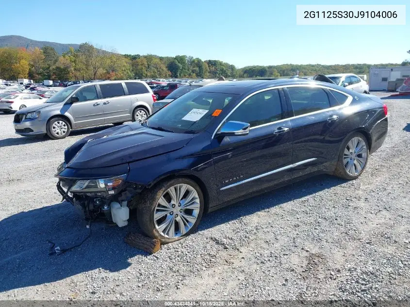 2G1125S30J9104006 2018 Chevrolet Impala 2Lz