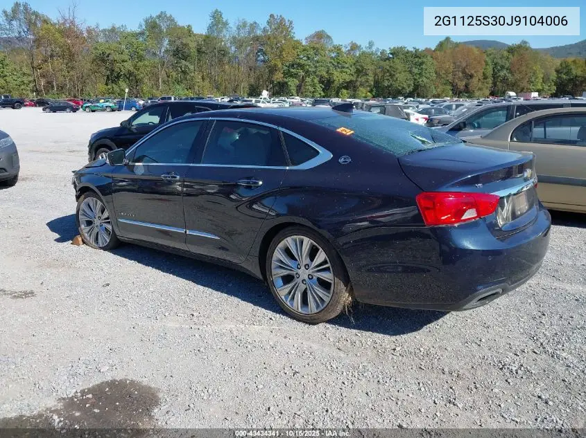 2G1125S30J9104006 2018 Chevrolet Impala 2Lz