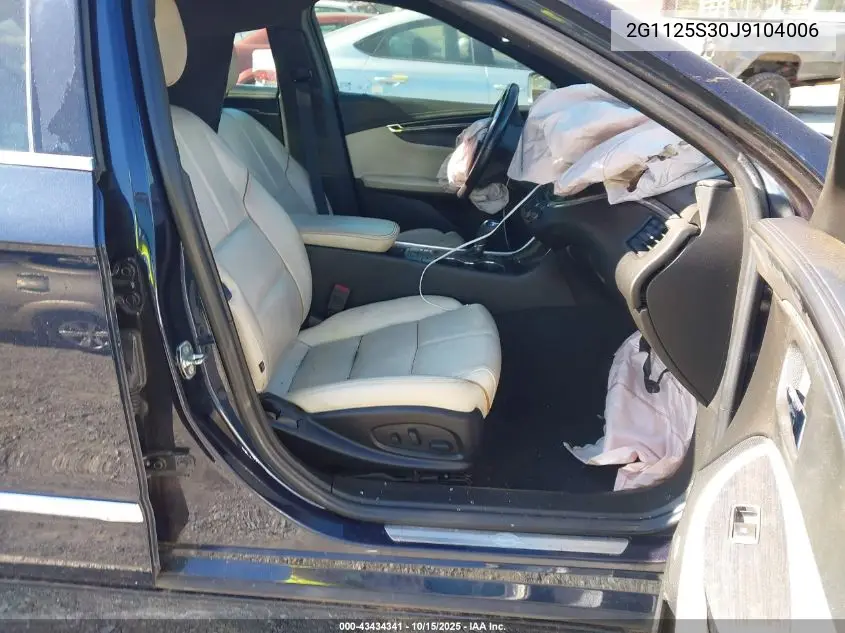 2G1125S30J9104006 2018 Chevrolet Impala 2Lz