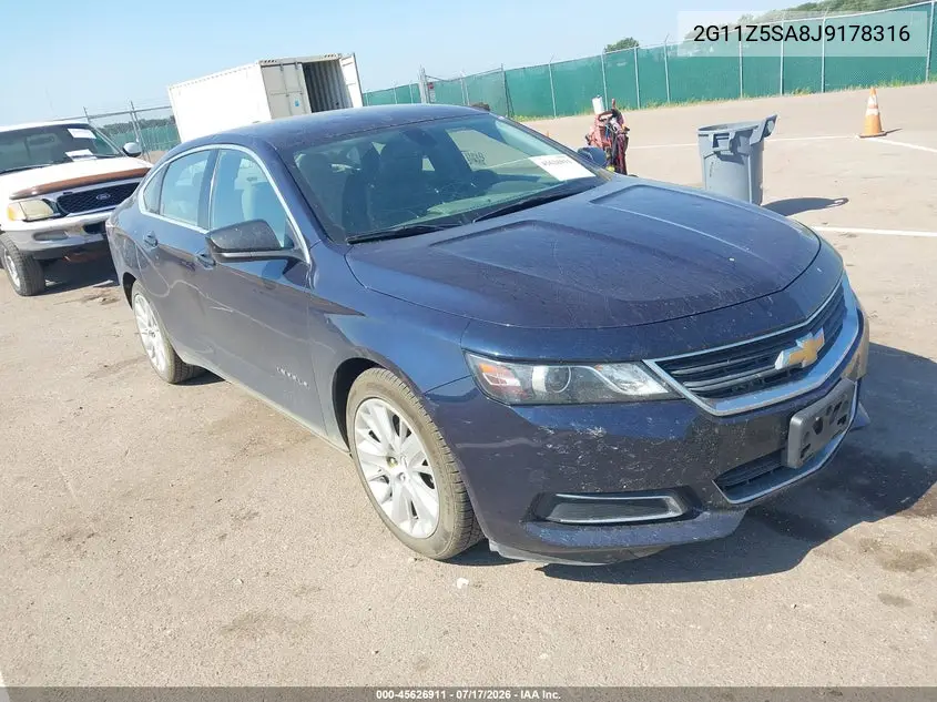 2018 Chevrolet Impala Ls VIN: 2G11Z5SA8J9178316 Lot: 45626911